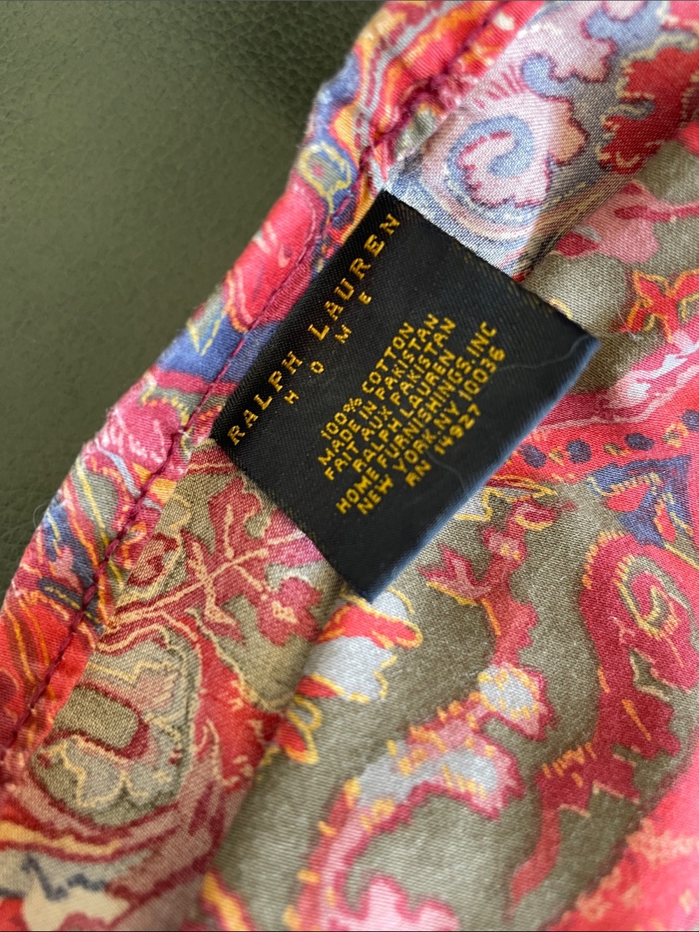 Ralph Lauren Galahad KING flat sheet